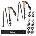 TrailNova Pro-Trail Carbon Fiber Trekking Poles - Professional Outdoor Gear