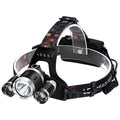 TrailNova NightVision 3000 Lumen Rechargeable LED Headlamp - Professional Outdoor Gear